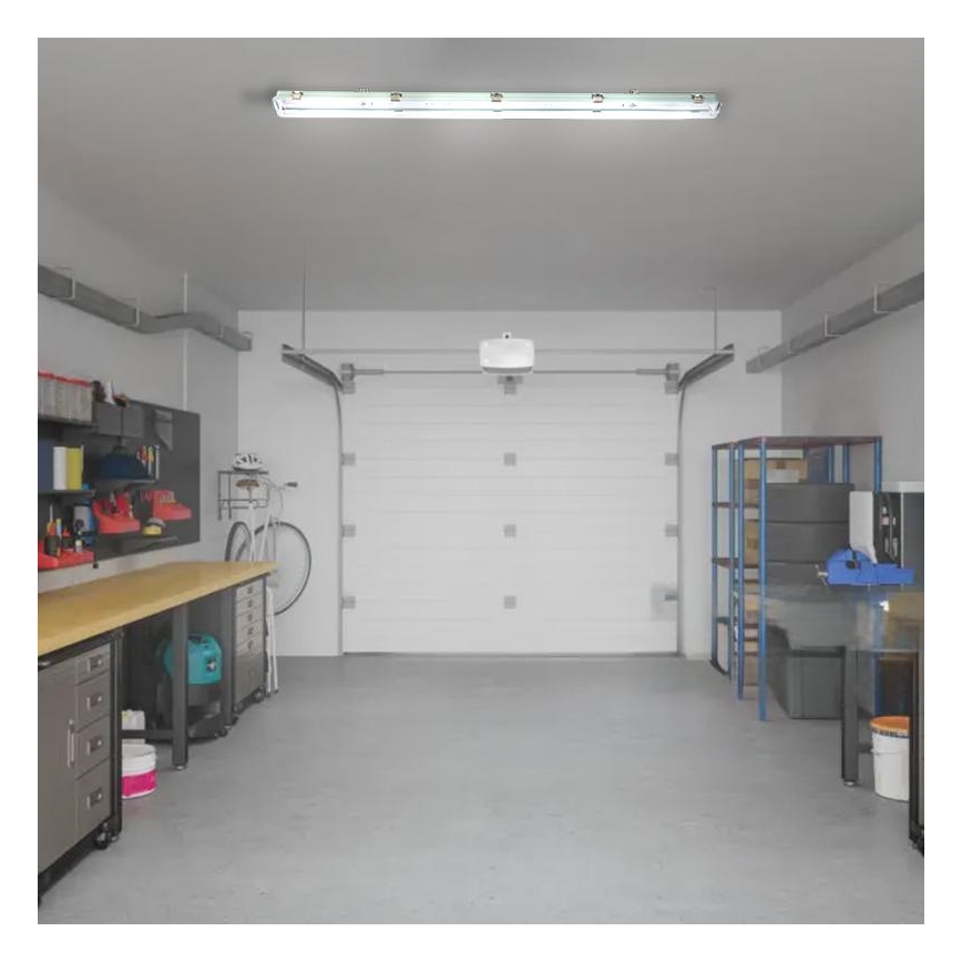 Heavy-duty fluorescent light T8 2xG13/18W/230V IP65 126 cm