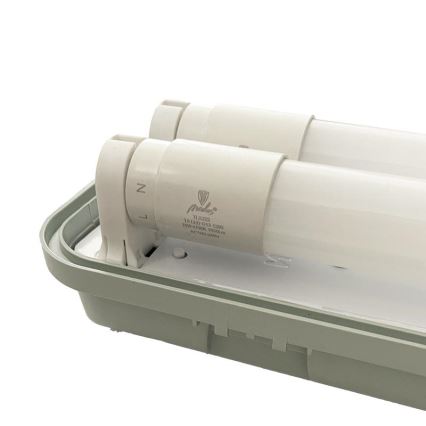 Heavy-duty fluorescent light T8 2xG13/18W/230V IP65 126 cm