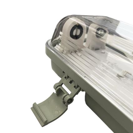 Heavy-duty fluorescent light T8 2xG13/18W/230V IP65 126 cm