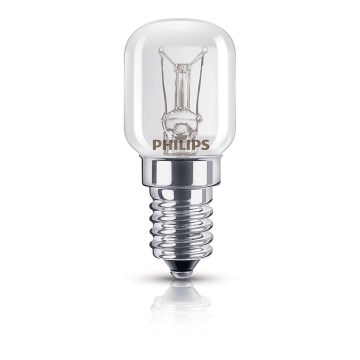 Heavy duty halogen bulb PHILIPS E14/15W/230V