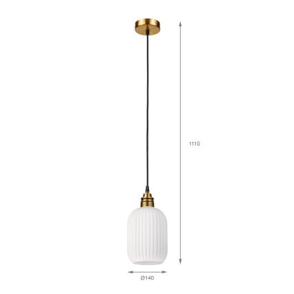 HECTOR Cable Pendant Lamp 1xE27/15W/230V Ø 14 cm