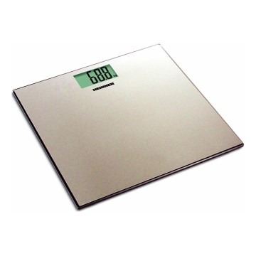 Heinner HBS-180SSGD - Digital Personal Scale, 2xAAA, Stainless Steel