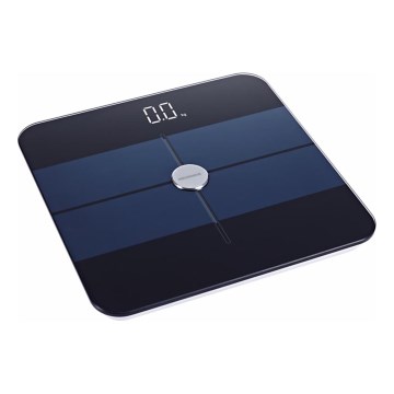 Heinner HBS-BTH180BK - Digital Personal Scale, 2x AAA, Black/Blue