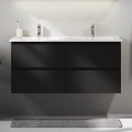 HELSINKI 120 cm Bathroom Vanity with Basin - Black