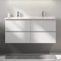 HELSINKI 120 cm White Bathroom Vanity with Basin