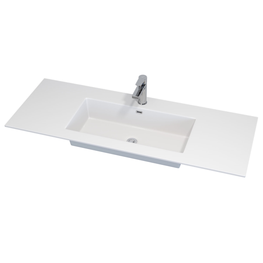 HELSINKI 120 cm White Bathroom Vanity with Basin