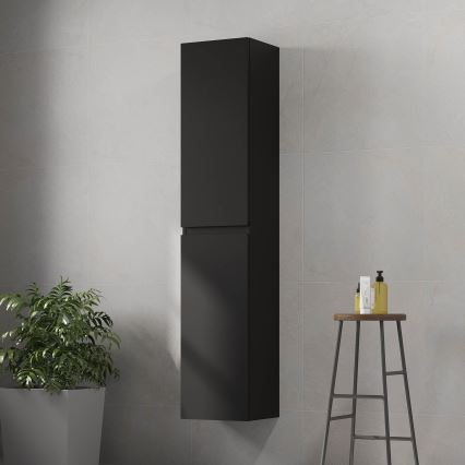 HELSINKI Bathroom Cabinet 35x174x32 cm, Black