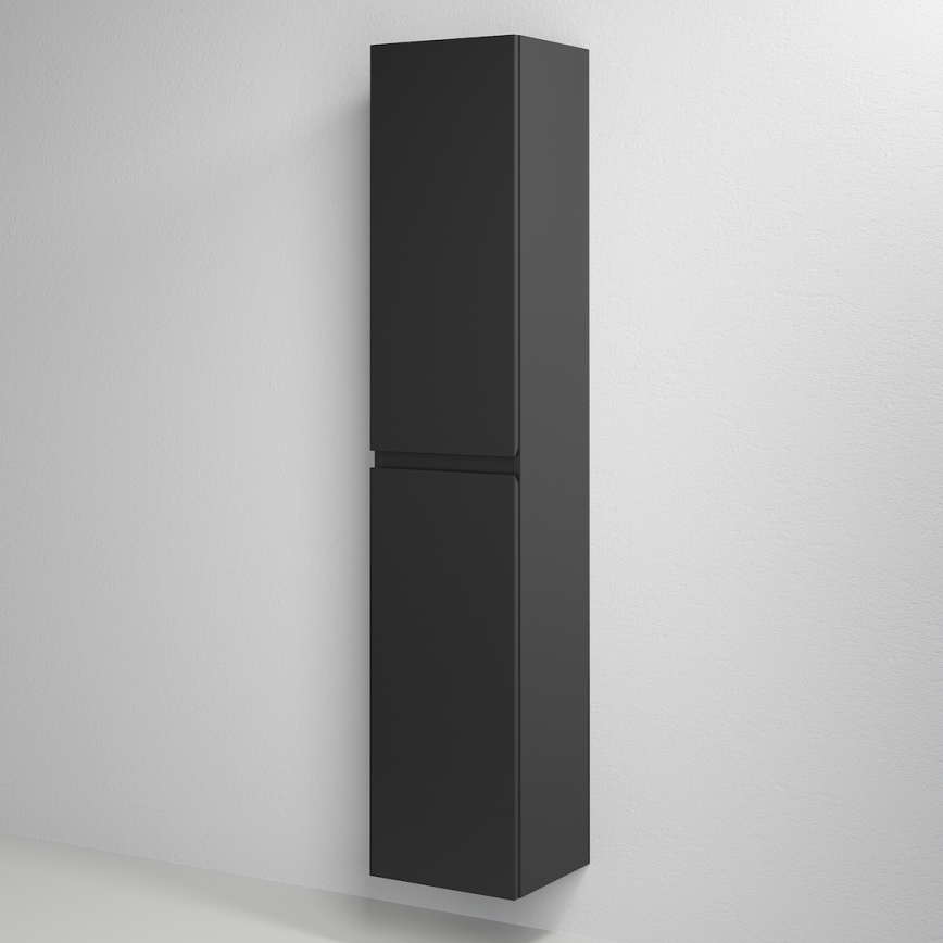 HELSINKI Bathroom Cabinet 35x174x32 cm, Black