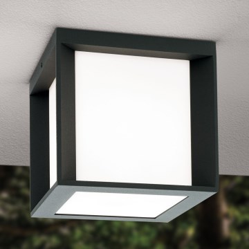 HENRY Outdoor Light 1xE27/15W/230V 16x16 cm IP44 anthracite