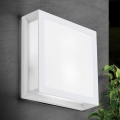 HENRY Outdoor Light 2x E27/15W/230V 26x26 cm IP44 White