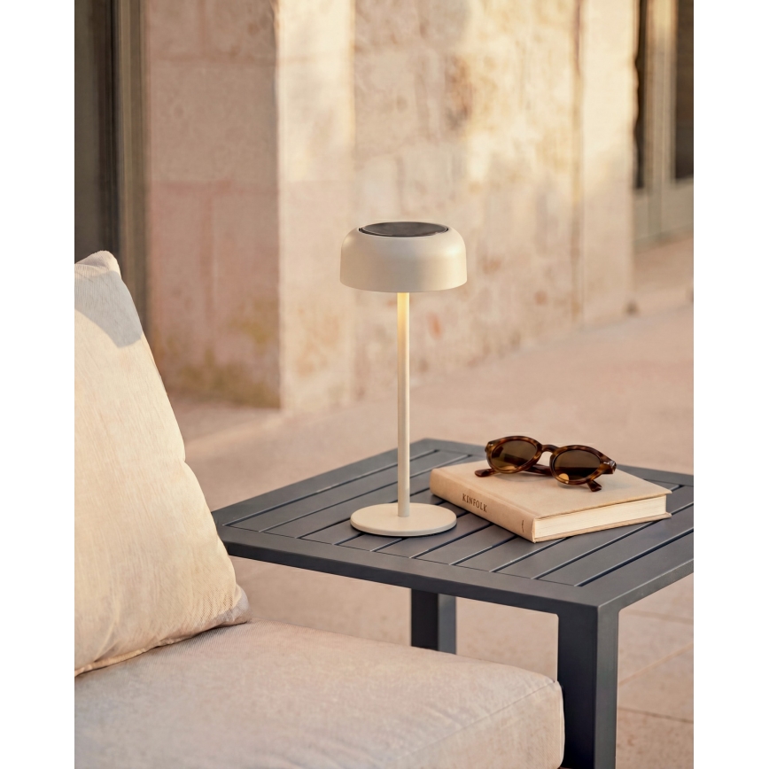 Hesperide - BOLTY LED Solar Table Lamp, LED 3.7V, 2600 mAh, IP65, Beige