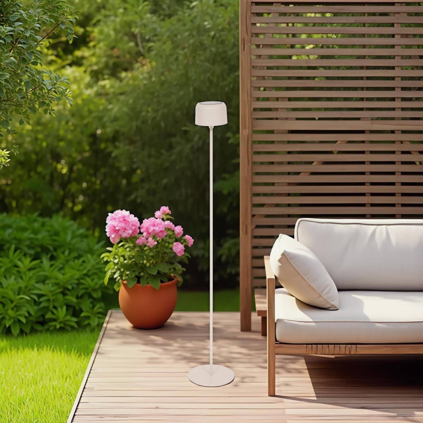 Hesperide - LED Solar Lamp BOLTY LED/3.7V 2600 mAh IP65 Beige