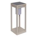 Hesperide - LED Solar Lantern with Motion Sensor PIKY LED/3.7V 2600 mAh 40 cm IP65 Beige