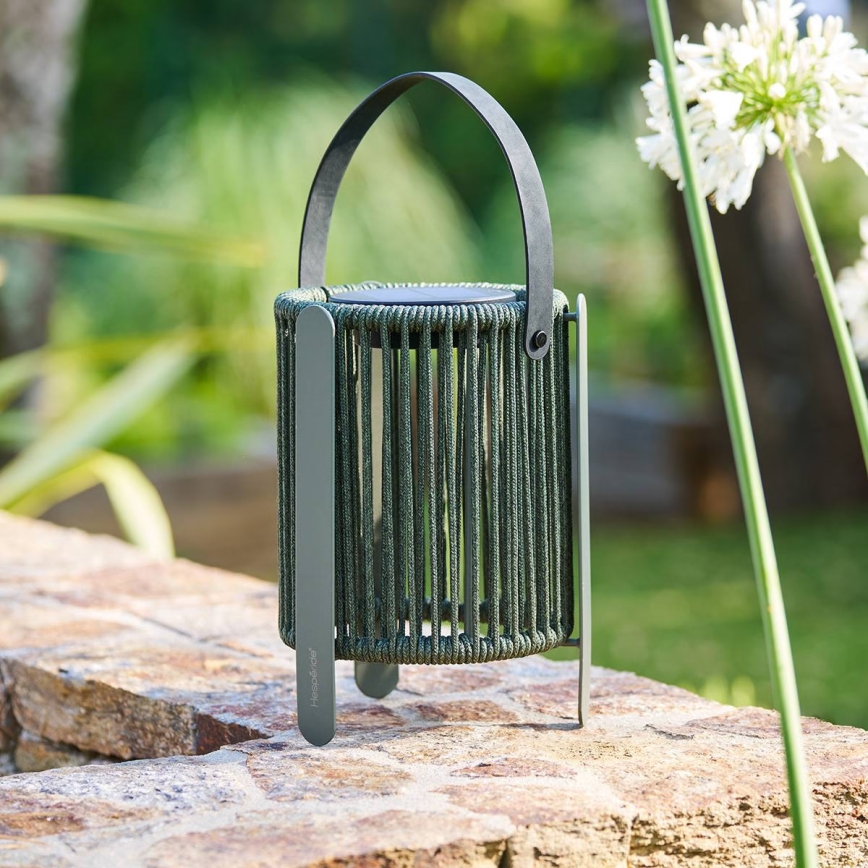 Hesperide - LINY LED Solar Lamp, 3.7V 2600 mAh, IP54, Green