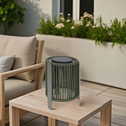Hesperide - LINY LED Solar Lamp, 3.7V 2600 mAh, IP54, Green
