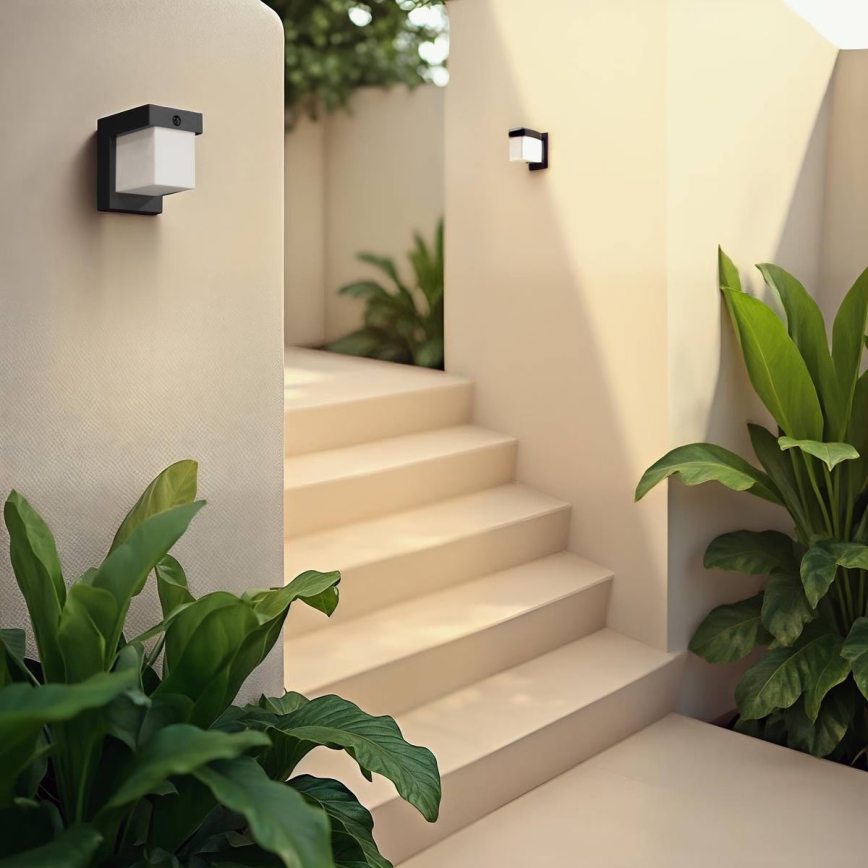 Hesperide - MULTY LED Solar Wall Light with Motion Sensor, 3.7 V 2600 mAh, IP65, Anthracite