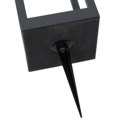 Hesperide - PIKY LED Solar Lantern with Motion Sensor, 3.7V 2600 mAh, 40 cm, IP65, Anthracite