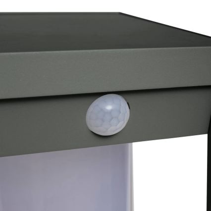 Hesperide - LED Solar Lantern with Motion Sensor PIKY LED/3,7V 2600 mAh 40 cm IP65 Green