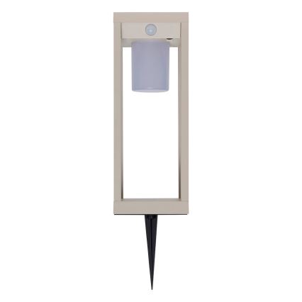 Hesperide - LED Solar Lantern with Motion Sensor PIKY LED/3.7V 2600 mAh 40 cm IP65 Beige