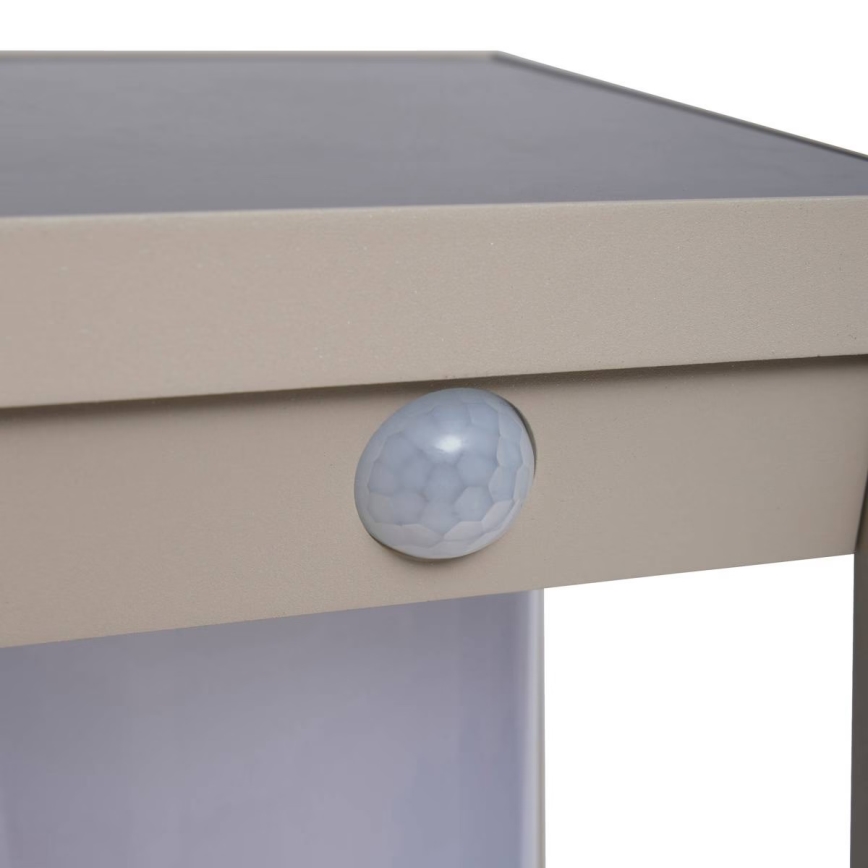 Hesperide - LED Solar Lantern with Motion Sensor PIKY LED/3.7V 2600 mAh 40 cm IP65 Beige