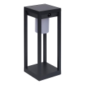 Hesperide - PIKY LED Solar Lantern with Motion Sensor, 3.7V 2600 mAh, 40 cm, IP65, Anthracite
