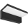 HESTIO LED Outdoor Wall Light, 9W/230V, 4000K, IP44, Black