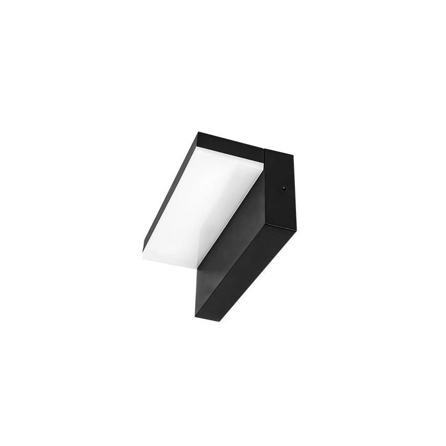 HESTIO LED Outdoor Wall Light, 9W/230V, 4000K, IP44, Black