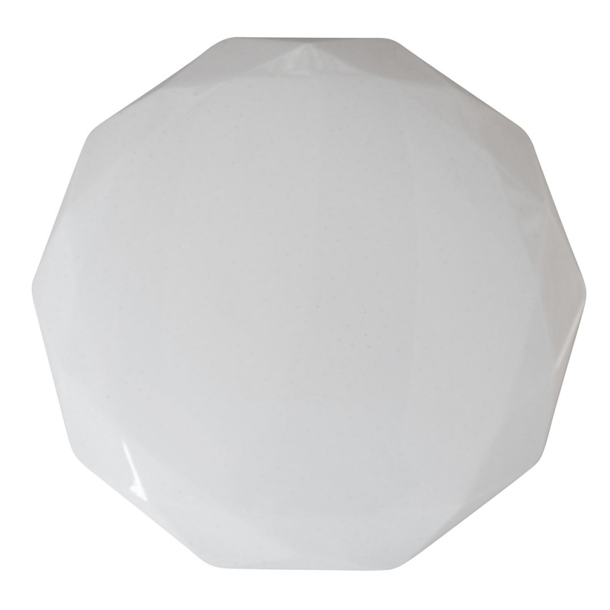 HEX LED Dimmable Ceiling Light, 72W, 230V, 3000–6000K, Ø 50 cm, White + Remote Control