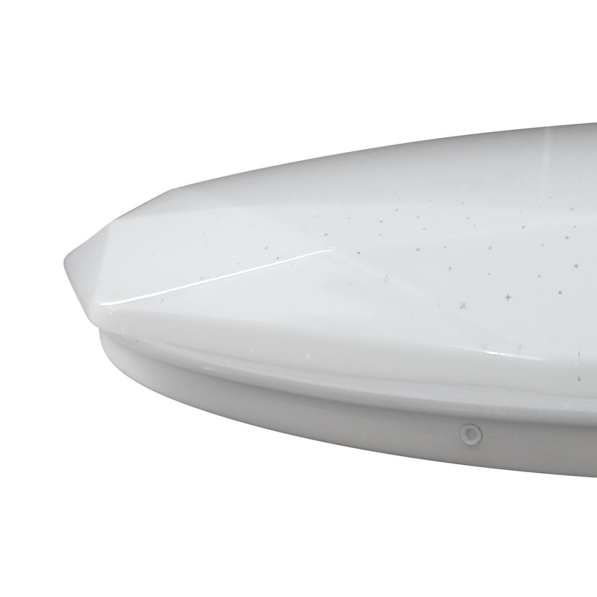 HEX LED Dimmable Ceiling Light, 72W, 230V, 3000–6000K, Ø 50 cm, White + Remote Control