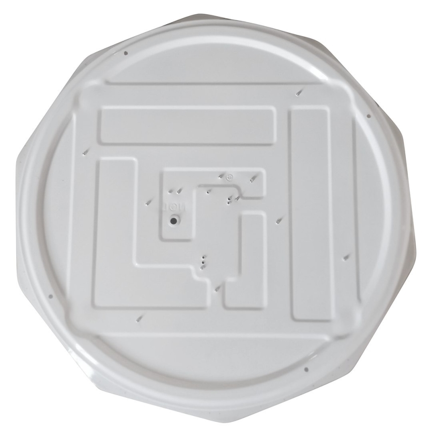 HEX LED Dimmable Ceiling Light, 72W, 230V, 3000–6000K, Ø 50 cm, White + Remote Control