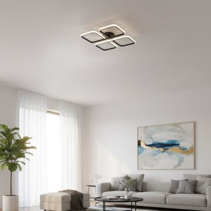 HIDALGO LED Ceiling Light LED/40W/230V, Black