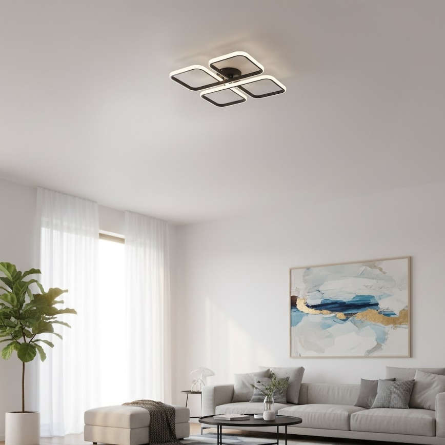 HIDALGO LED Ceiling Light LED/40W/230V, Black