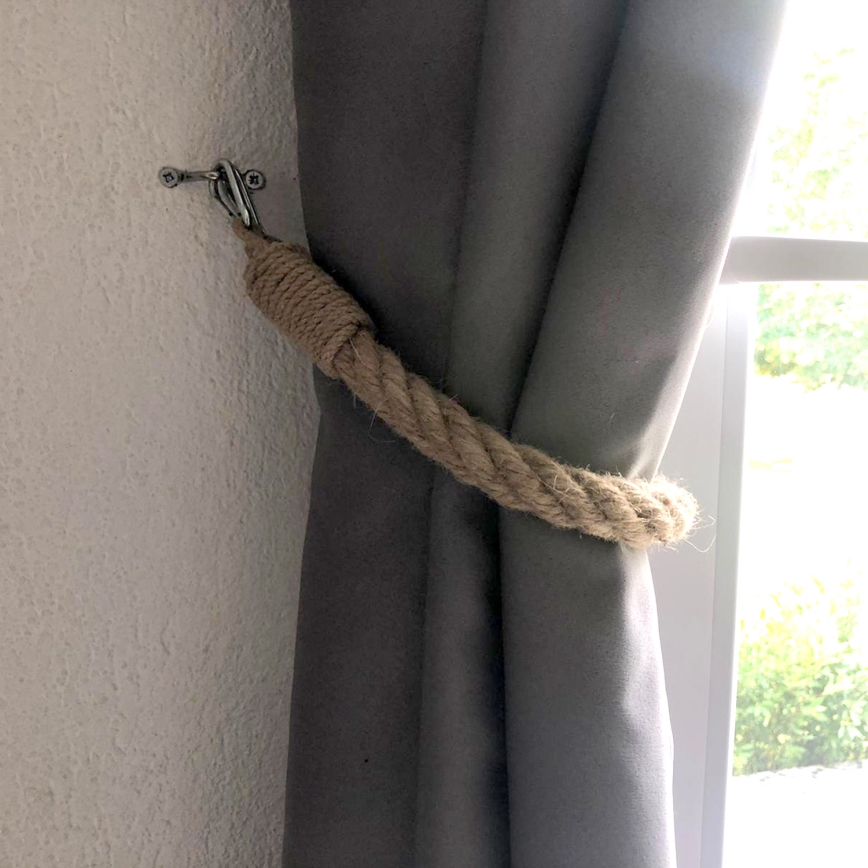 Hinge clip BORURAF 60 cm brown