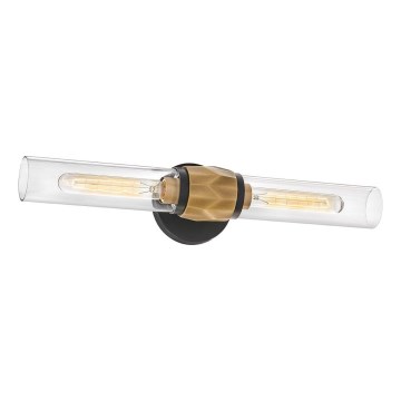 Hinkley - Bathroom wall light ELLISON 2xE27/40W/230V IP44 gold