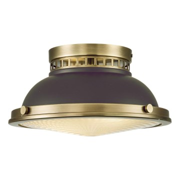 Hinkley - Ceiling light AMELIA 2xE27/40W/230V black/brass