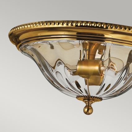 Hinkley - Ceiling light CAMBRIDGE 2xE27/60W/230V gold
