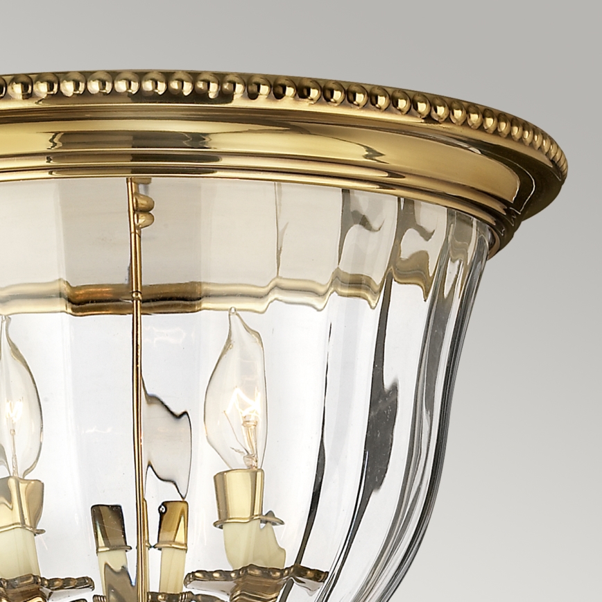 Hinkley - Ceiling light CAMBRIDGE 3xE14/60W/230V gold
