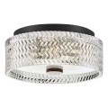 Hinkley - Ceiling light ELLE 2xE27/60W/230V d. 30,5 cm black