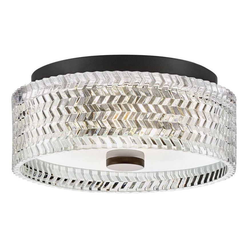 Hinkley - Ceiling light ELLE 2xE27/60W/230V d. 30,5 cm black