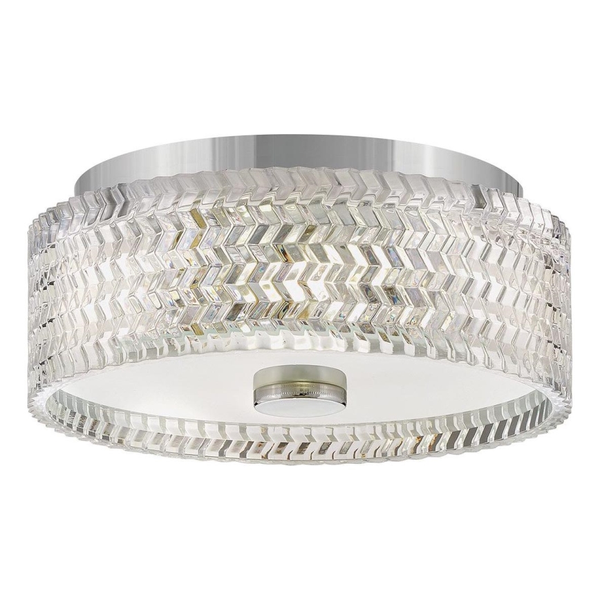 Hinkley Ceiling light ELLE 2xE27/60W/230V d. 30,5 cm shiny chrome