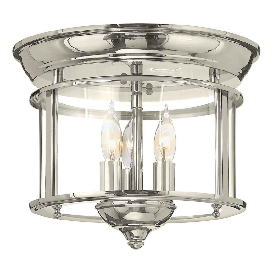 Hinkley - Ceiling light GENTRY 3xE14/40W/230V shiny chrome