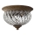 Hinkley - Ceiling light PLANTATION 2xE27/60W/230V bronze