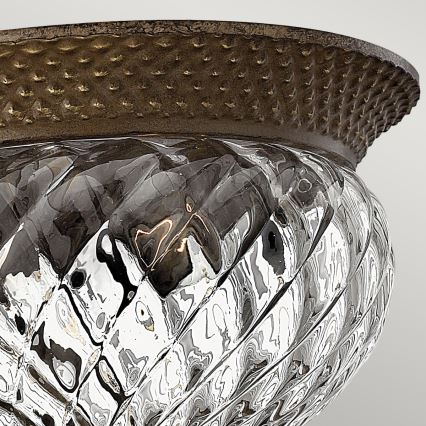 Hinkley - Ceiling light PLANTATION 2xE27/60W/230V bronze