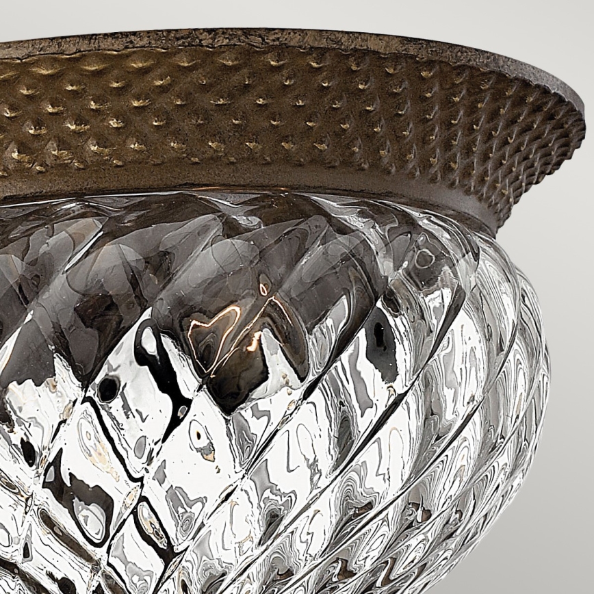 Hinkley - Ceiling light PLANTATION 2xE27/60W/230V bronze