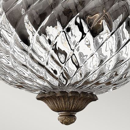 Hinkley - Ceiling light PLANTATION 2xE27/60W/230V bronze