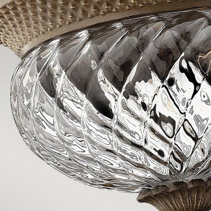 Hinkley - Ceiling light PLANTATION 2xE27/60W/230V bronze