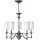 Hinkley - Chain-hung chandelier SUSSEX 5xE14/40W/230V matte chrome