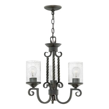 Hinkley - Chandelier on a chain CASA 3xE27/60W/230V