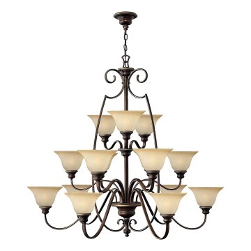 Hinkley - Chandelier on a chain CELLO 15xE27/60W/230V