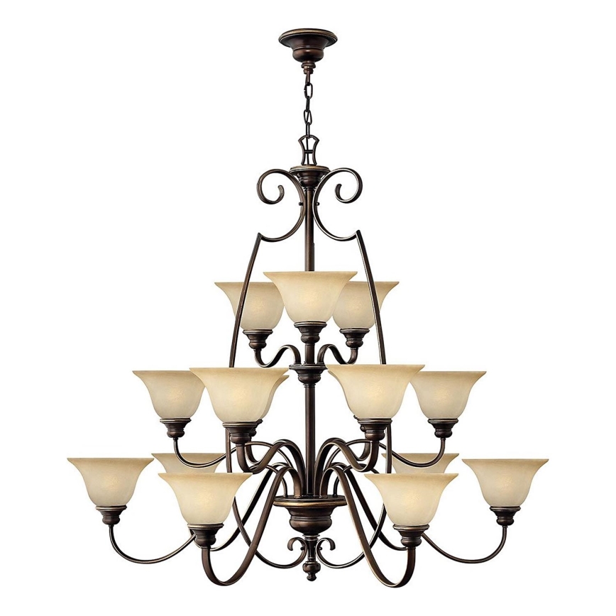 Hinkley - Chandelier on a chain CELLO 15xE27/60W/230V